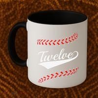 Funny 12 Year Old 12th Baseball Softball Birthday Party Coffee Mug thumb 2