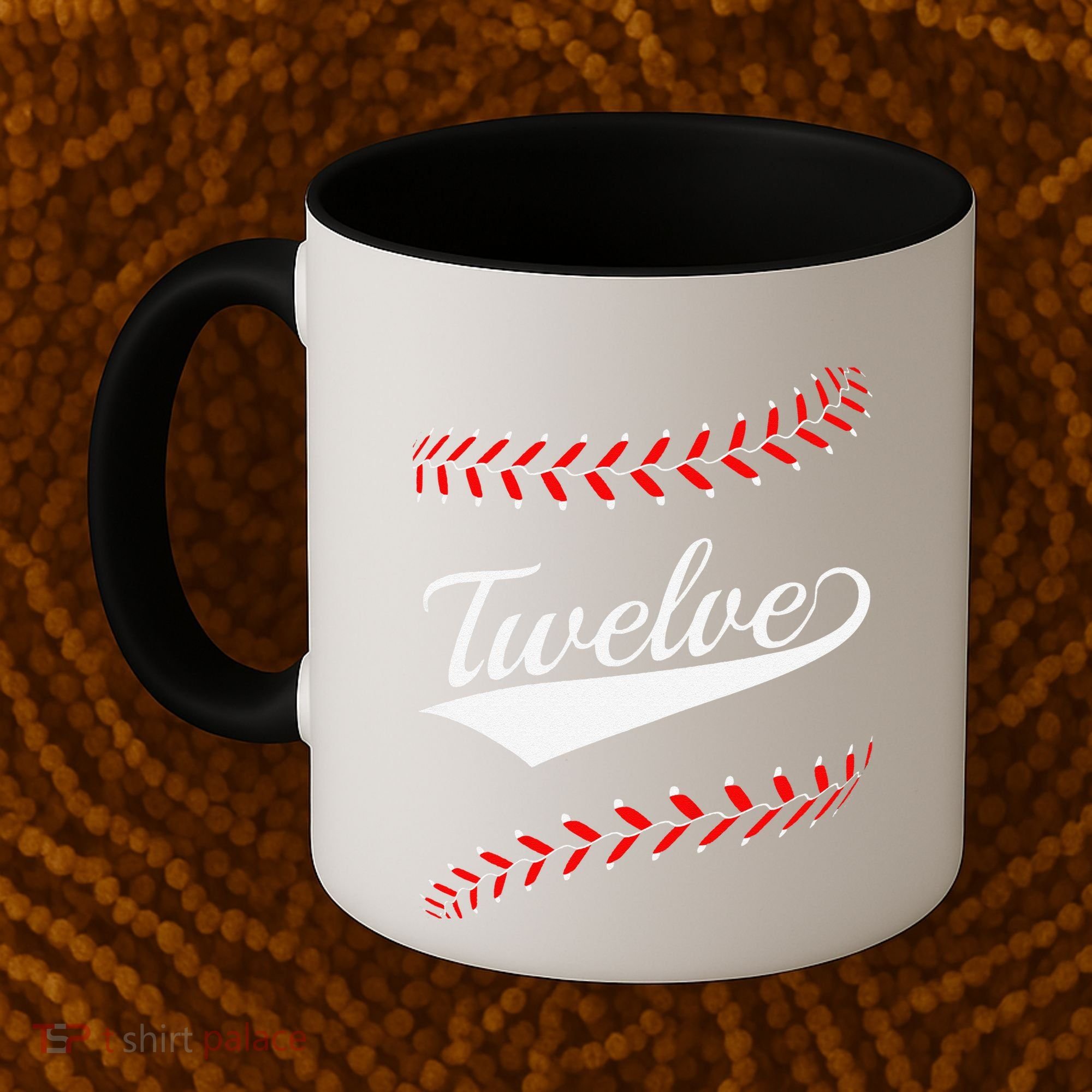 Funny 12 Year Old 12th Baseball Softball Birthday Party Coffee Mug
