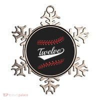 Funny 12 Year Old 12th Baseball Softball Birthday Party Ornament thumb 0