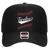 Funny 12 Year Old 12th Baseball Softball Birthday Party Hat thumb 0