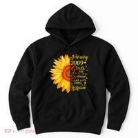 February 2009 14th Birthday Gift 14 Years Old Hoodie thumb 0