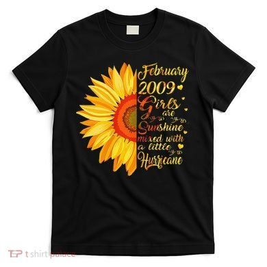 February 2009 14th Birthday Gift 14 Years Old T-Shirt