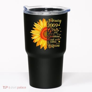 February 2009 14th Birthday Gift 14 Years Old Tumbler