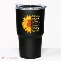 February 2009 14th Birthday Gift 14 Years Old Tumbler thumb 0