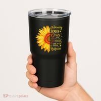 February 2009 14th Birthday Gift 14 Years Old Tumbler thumb 2
