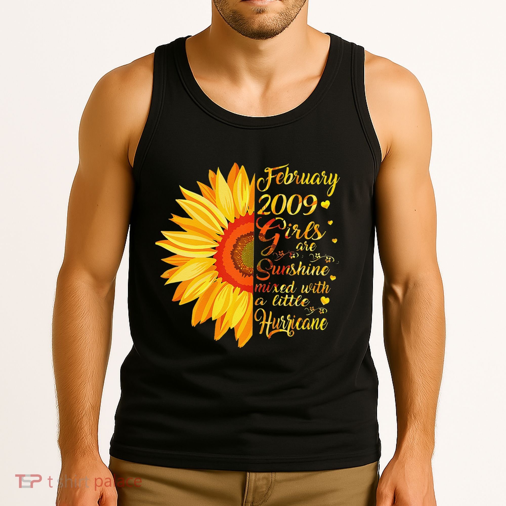 February 2009 14th Birthday Gift 14 Years Old Tank Top