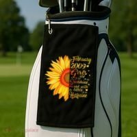 February 2009 14th Birthday Gift 14 Years Old Golf Towel thumb 2