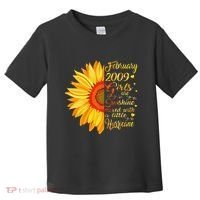 February 2009 14th Birthday Gift 14 Years Old Toddler T-Shirt thumb 0