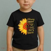 February 2009 14th Birthday Gift 14 Years Old Toddler T-Shirt thumb 2