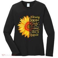 February 2009 14th Birthday Gift 14 Years Old Women's Long Sleeve Shirt thumb 0