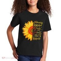 February 2009 14th Birthday Gift 14 Years Old Kids T-Shirt thumb 2