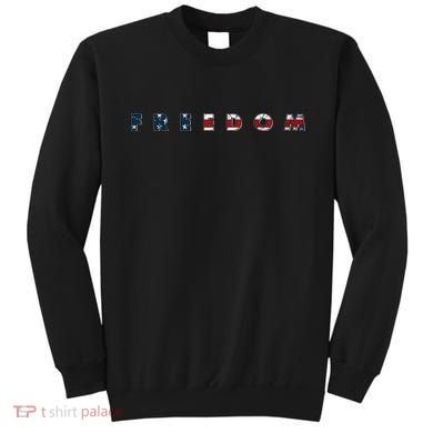 Freedom 250th Anniversary Birthday America USA Eagle Front And Back Sweatshirt
