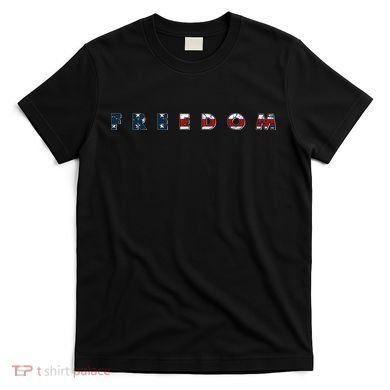 Freedom 250th Anniversary Birthday America USA Eagle Front And Back T-Shirt
