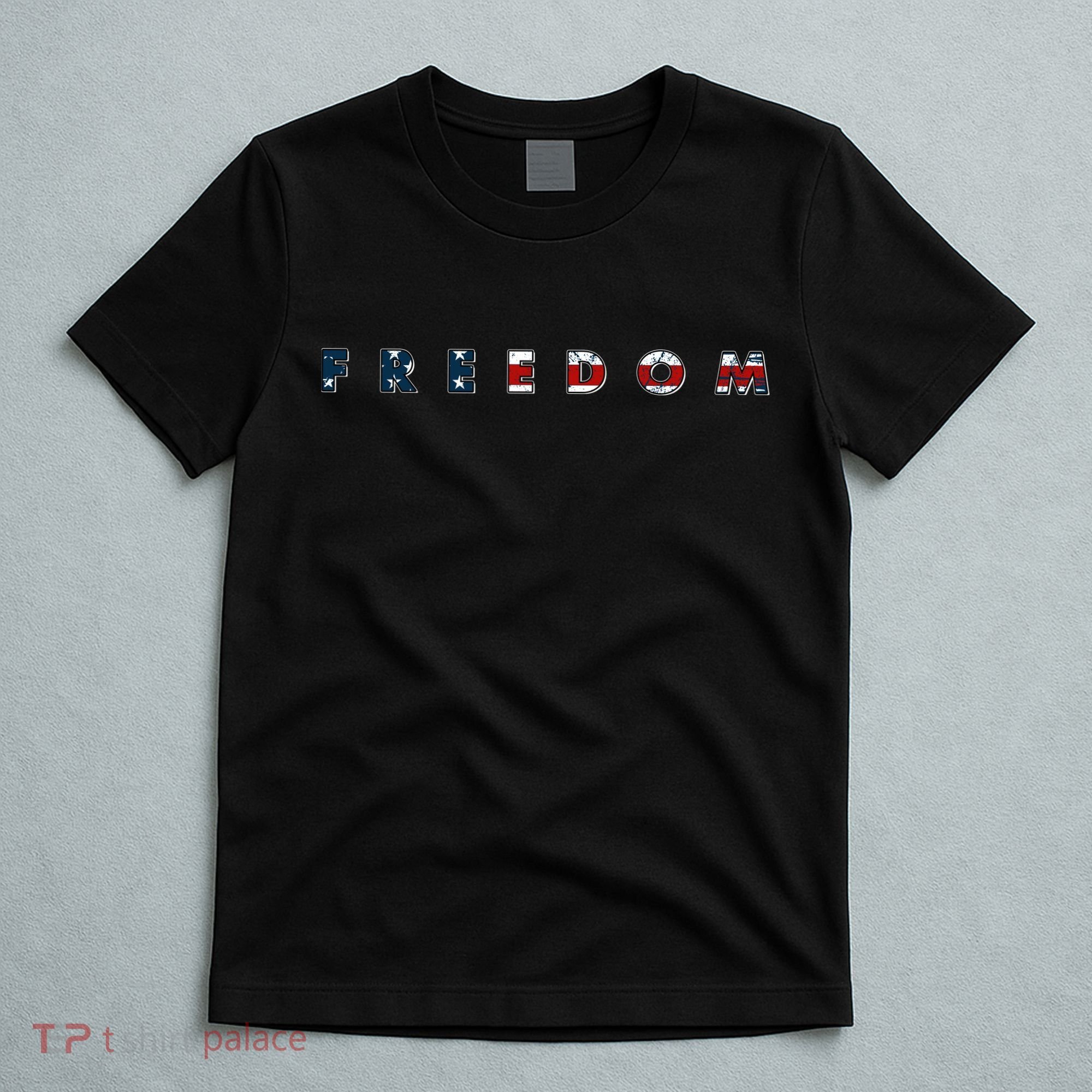 Freedom 250th Anniversary Birthday America USA Eagle Front And Back T-Shirt