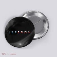 Freedom 250th Anniversary Birthday America USA Eagle Front And Back Button thumb 0
