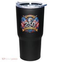 Freedom 250th Anniversary Birthday America USA Eagle Front And Back Tumbler thumb 1