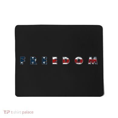 Freedom 250th Anniversary Birthday America USA Eagle Front And Back Mousepad