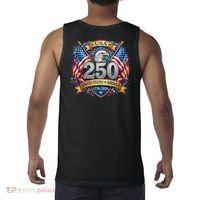 Freedom 250th Anniversary Birthday America USA Eagle Front And Back Tank Top thumb 1