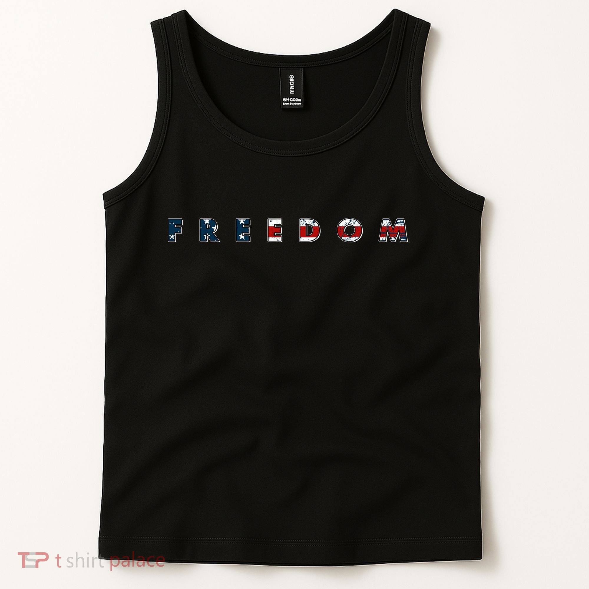 Freedom 250th Anniversary Birthday America USA Eagle Front And Back Tank Top