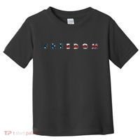 Freedom 250th Anniversary Birthday America USA Eagle Front And Back Toddler T-Shirt thumb 0