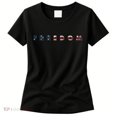 Freedom 250th Anniversary Birthday America USA Eagle Front And Back Women's T-Shirt