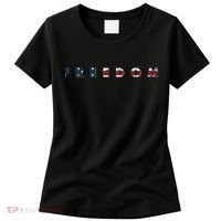 Freedom 250th Anniversary Birthday America USA Eagle Front And Back Women's T-Shirt thumb 0