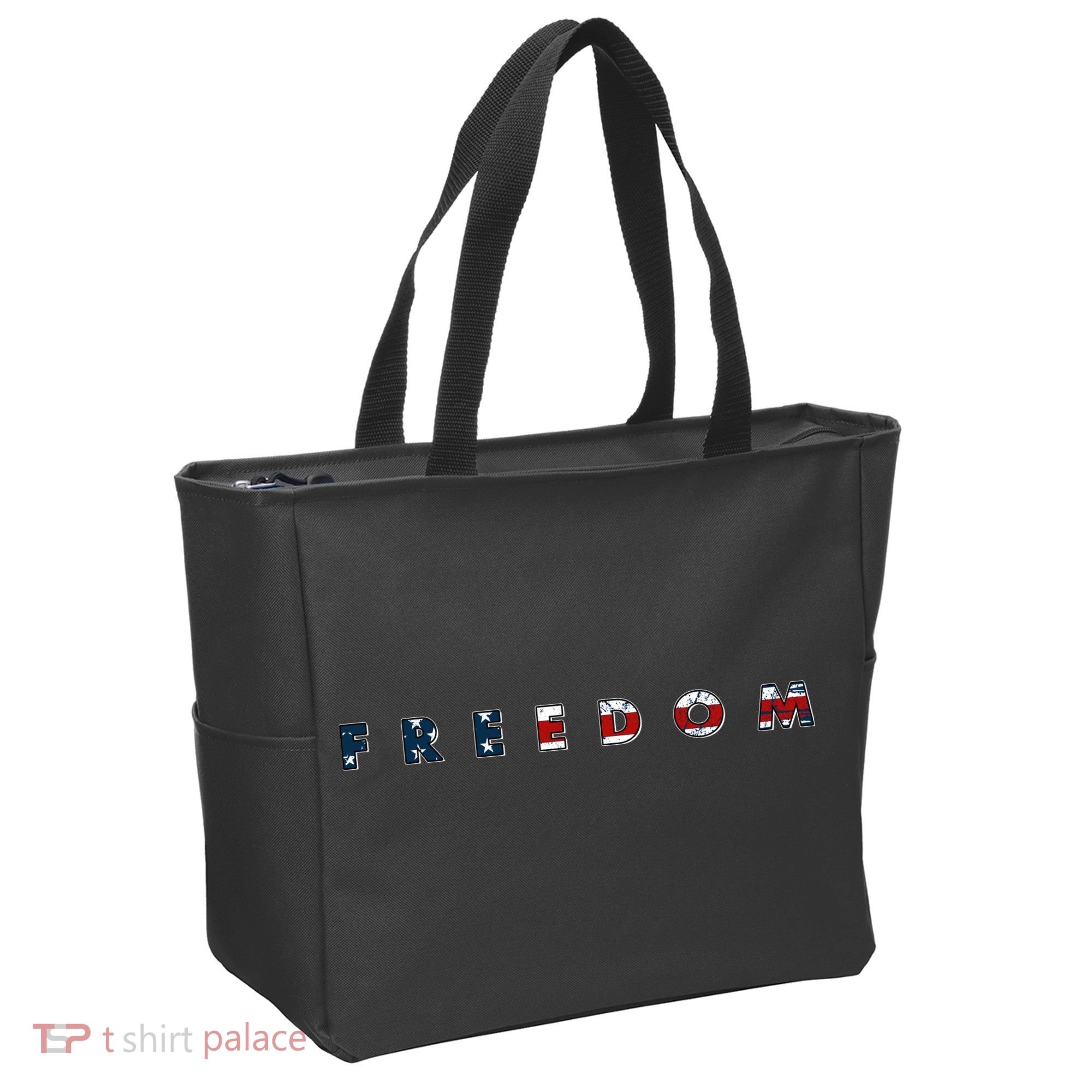 Freedom 250th Anniversary Birthday America USA Eagle Front And Back Tote Bag