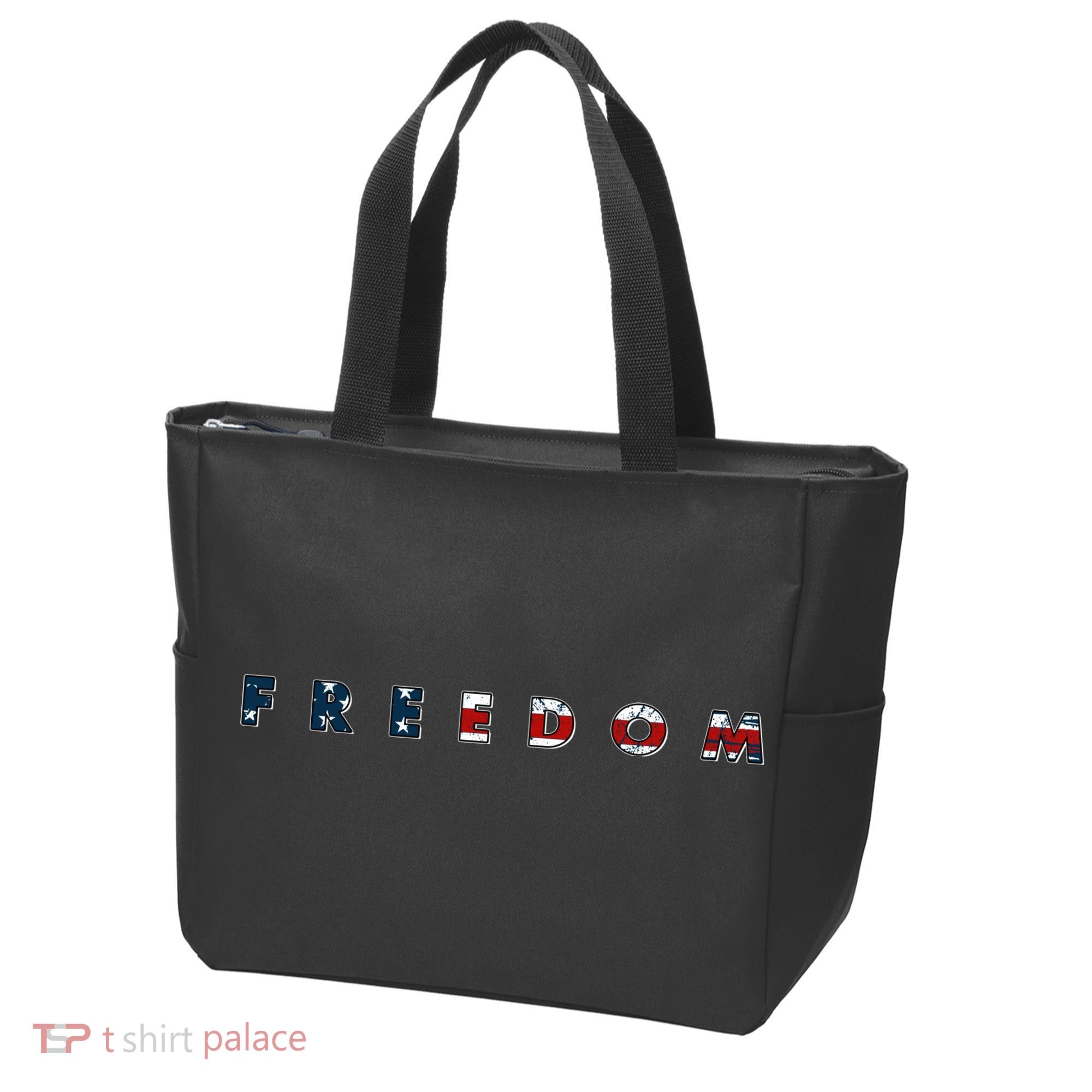 Freedom 250th Anniversary Birthday America USA Eagle Front And Back Tote Bag