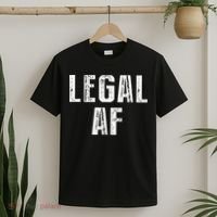 Funny 21st Birthday Gift Legal Af 21 Years Old T-Shirt thumb 2