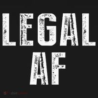 Funny 21st Birthday Gift Legal Af 21 Years Old Baby Bodysuit thumb 2