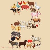 Fun 2nd Birthday Farm Animals Themed 2 Year Old Bday Tote Bag thumb 4