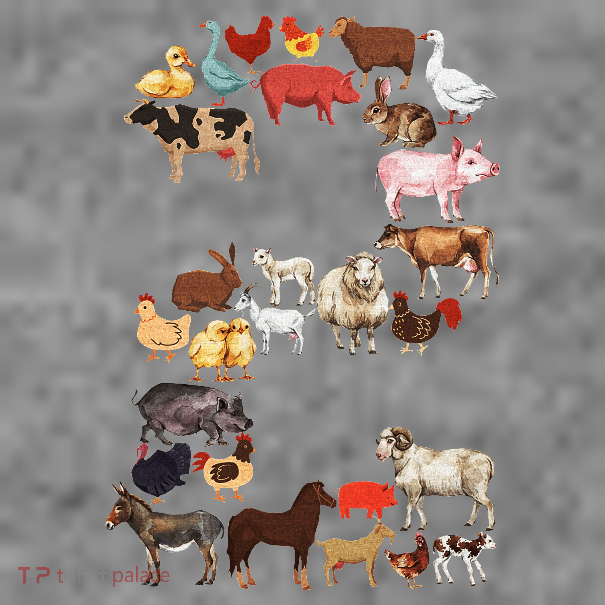 Fun 2nd Birthday Farm Animals Themed 2 Year Old Bday Toddler Hoodie