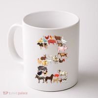 Fun 2nd Birthday Farm Animals Themed 2 Year Old Bday Coffee Mug thumb 0