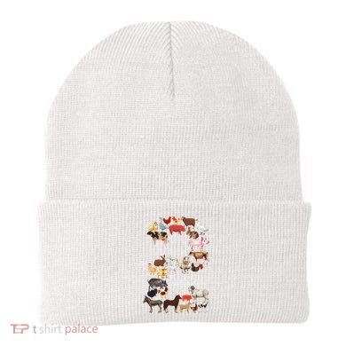 Fun 2nd Birthday Farm Animals Themed 2 Year Old Bday Beanie