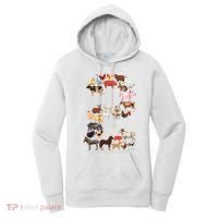 Fun 2nd Birthday Farm Animals Themed 2 Year Old Bday Women's Hoodie thumb 0