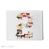 Fun 2nd Birthday Farm Animals Themed 2 Year Old Bday Mousepad thumb 0