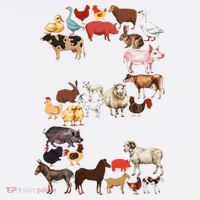 Fun 2nd Birthday Farm Animals Themed 2 Year Old Bday Women's Tank Top thumb 5