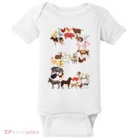 Fun 2nd Birthday Farm Animals Themed 2 Year Old Bday Baby Bodysuit thumb 0