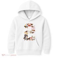 Fun 2nd Birthday Farm Animals Themed 2 Year Old Bday Kids Hoodie thumb 0