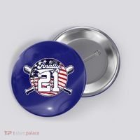 FINALLY 21 BASEBALL 21st BIRTHDAY Button thumb 0