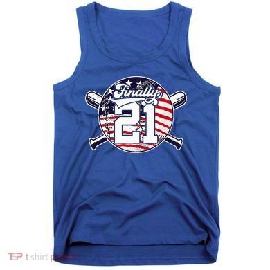 FINALLY 21 BASEBALL 21st BIRTHDAY Tank Top