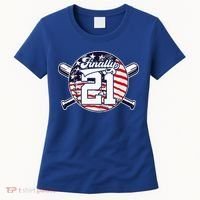 FINALLY 21 BASEBALL 21st BIRTHDAY Women's T-Shirt thumb 0
