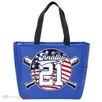 FINALLY 21 BASEBALL 21st BIRTHDAY Tote Bag thumb 0