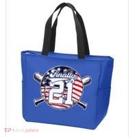 FINALLY 21 BASEBALL 21st BIRTHDAY Tote Bag thumb 3