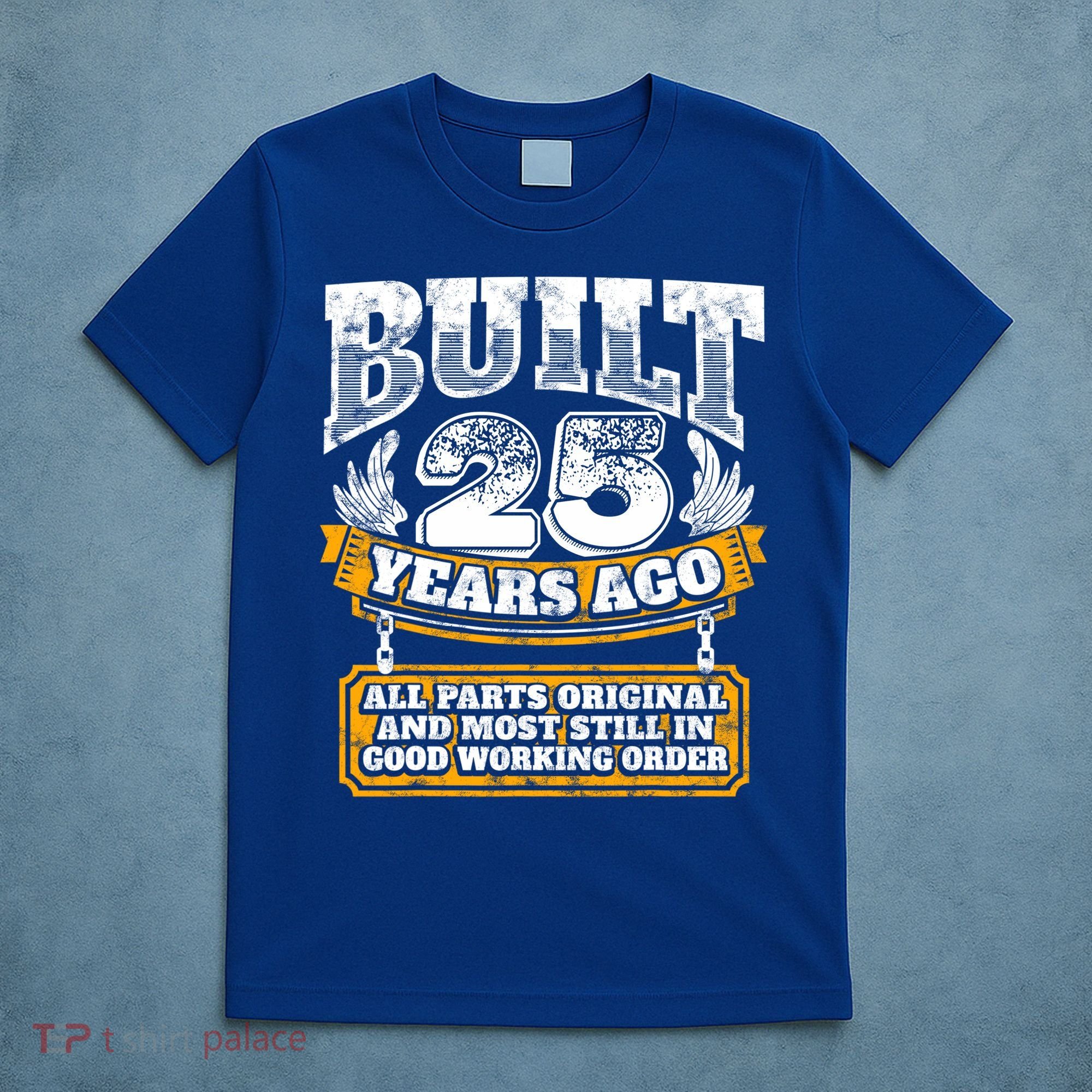 Funny 25th Birthday Gift BDay Gift Saying Age 25 Year Joke T-Shirt