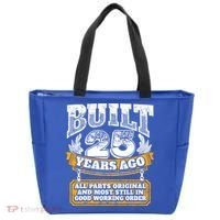 Funny 25th Birthday Gift BDay Gift Saying Age 25 Year Joke Tote Bag thumb 0