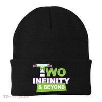 Funny 2nd Birthday, Second Birthday, Two Infinity And Beyond 1 Beanie thumb 0