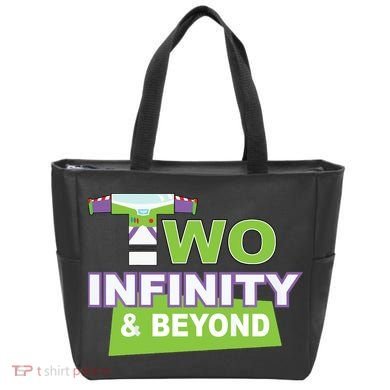 Funny 2nd Birthday, Second Birthday, Two Infinity And Beyond 1 Tote Bag
