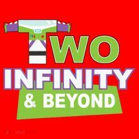 Funny 2nd Birthday, Second Birthday, Two Infinity And Beyond 1 Santa Hat thumb 1
