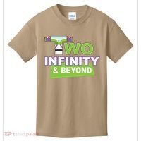 Funny 2nd Birthday, Second Birthday, Two Infinity And Beyond 1 Kids T-Shirt thumb 0